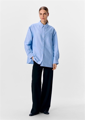 Zane ls skjorte Cornflower Blue Object 